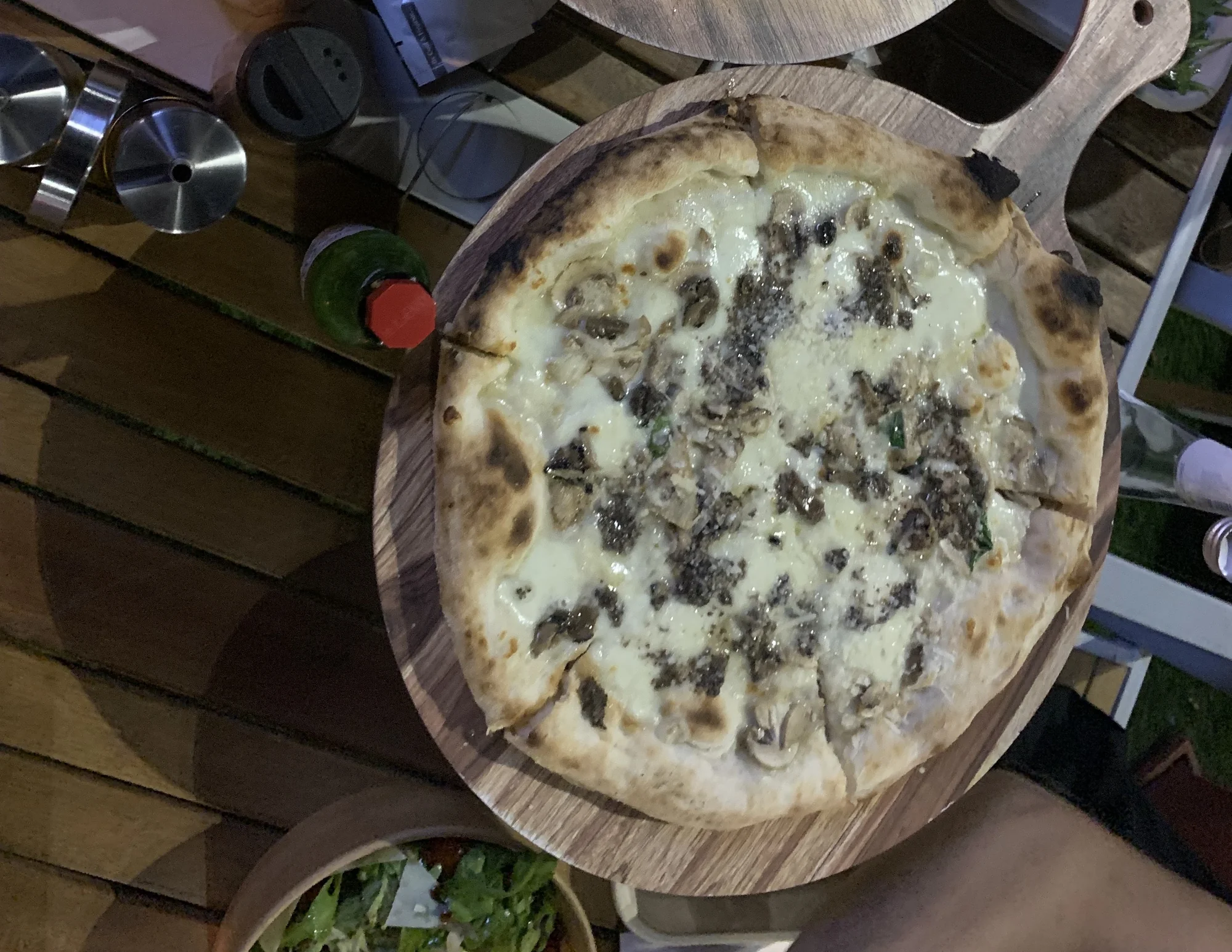 Funghi Tartufo at Mazencito Pizzeria