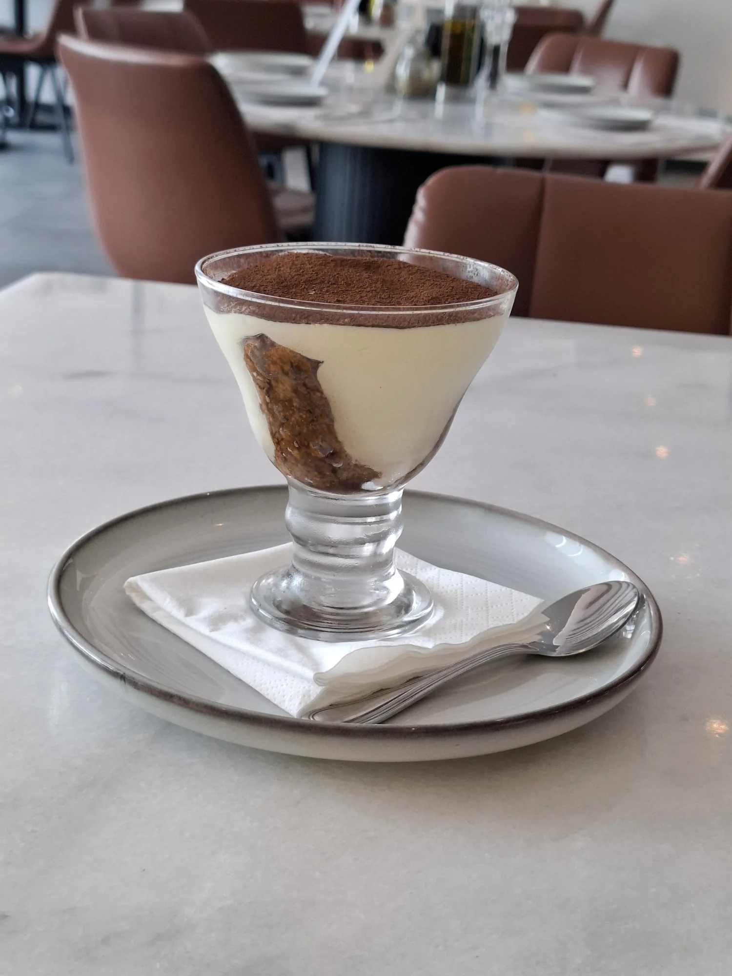 Tiramisu at Mazencito Pizzeria